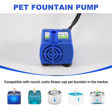 Cat Water Fountain Pump, Pet Water Fountain Pump Replacement