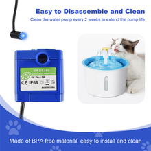 Cat Water Fountain Pump, Pet Water Fountain Pump Replacement