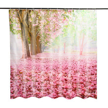 Cherry Blossom 3D Fashion Pattern Bathroom Fabric Shower Curtain Home Decoration Waterproof