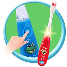 Children's Toothbrush with Flashing Timer - Pack of 3 for Boys - Club Cutie