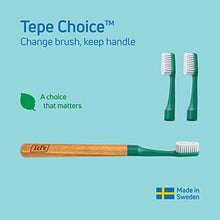 Choice Toothbrush, Soft, Green, 1pc Wooden Handle 3pcs Brush Heads, Soft Bristle Toothbrush, Good for Teeth Cleaning and Plaque Removal