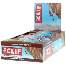 Clif Bar, Energy Bar, Chocolate Brownie, 12 Bars, 68g