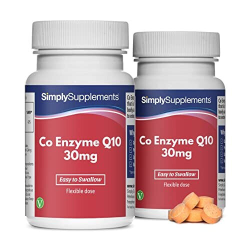 Co Enzyme Q10 30mg | 2X 60 Tablets | Manufactured in The UK