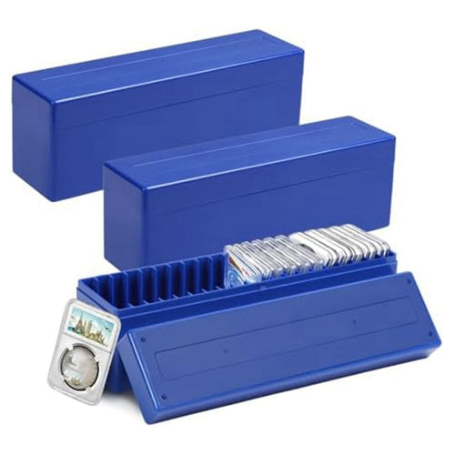 Coin Slab Storage Boxes, 3 Packs Coin Holder Organizer Boxes