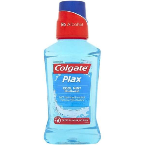 Colgate Plax Cool Mint, 250 mL (Pack of 6)