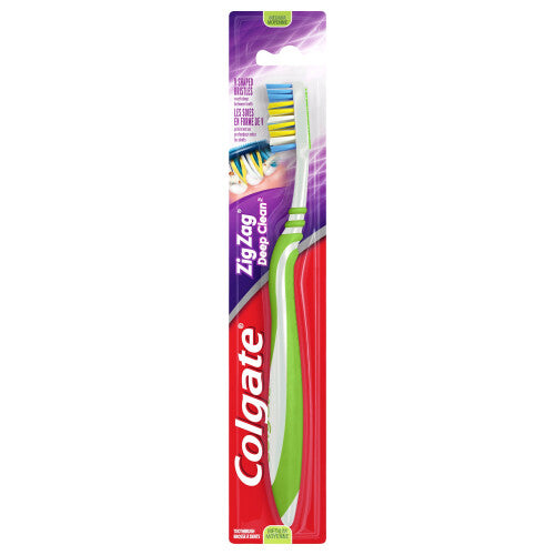 Colgate ZigZag Toothbrush  Medium  1 Count