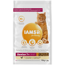 Complete Dry Cat Food for Senior 7+ Cats with Chicken 10 kg