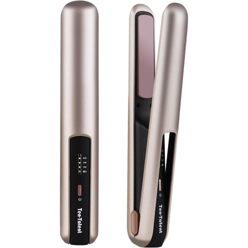 Cordless Hair Straightener and Curler 2 in 1, Mini Curler