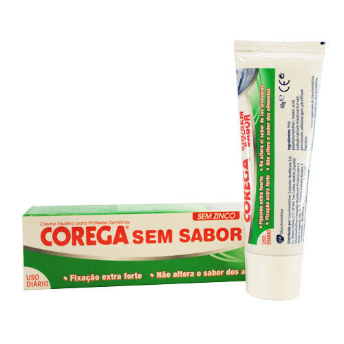 Corega Fixative Cream Flavour Free 40g