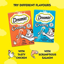 Creamy Cat Treats with Salmon, 11 x 40 g