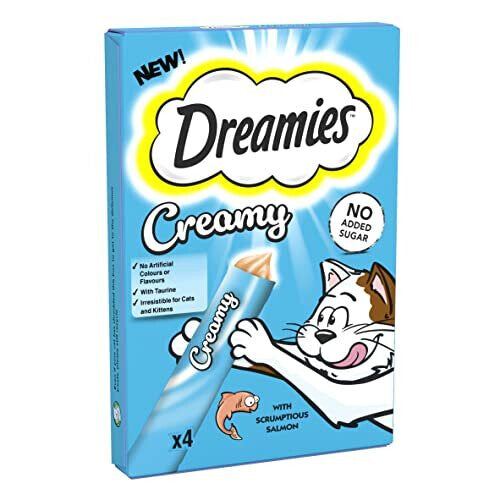 Creamy Cat Treats with Salmon, 11 x 40 g