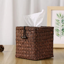 Cube Tissue Box Cover Woven Square Tissue Box