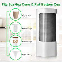 Cup Dispenser Wall Mounted Bathroom Cup Holder  3oz-5oz Disposable Pap