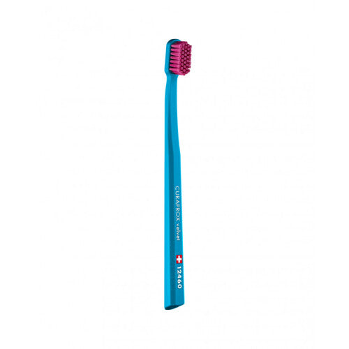 CURAPROX Adult 12460 Velvet Extra Soft Manual Toothbrush Random Colors X 2 Packs