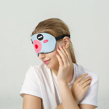 Cute Sleeping Blackout Eye Mask Cartoon Aviation Sleeping Eye Mask Summer Lunch Break Ice Eye Mask