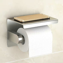 CZHONG-Toilet Tissue Holder Roll Papers Stand Dispensers Wall Mounted Silver