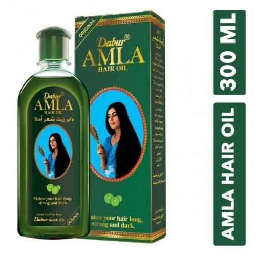 Dabur Amla Hair Oil 300ml (Pack of 1) Nourish Scalp & moisturize Hair