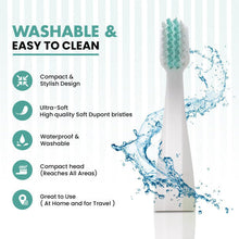 Dale Audrey Ayurvedic Quick Sonic Toothbrush Head Replacement for Adults | DailyClean Toothbrush | (2 Count)