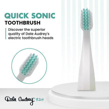 Dale Audrey Ayurvedic Quick Sonic Toothbrush Head Replacement for Adults | DailyClean Toothbrush | (2 Count)