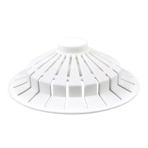 Danco 4865960 5.5 in. Dia Plastic Bathtub Hair Catcher - White