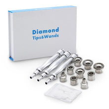 Diamond Microdermabrasion Skin Peeling Beauty Machine Facial Skin Care Tool Replacement Accessories 9 Tips 3 Wands Sets