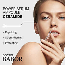 DOCTOR BABOR Power Serum Ceramide, Ampoules for the Face, Hyaluronic Acid and Ceramides for an Intact Skin Protection Barrier, Vegan Formula, 7 x 2 ml