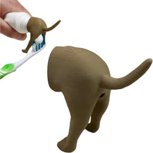 Dog Butt Toothpaste Squeezer, Toothpaste Dispenser, Funny Funny Gift, Brown