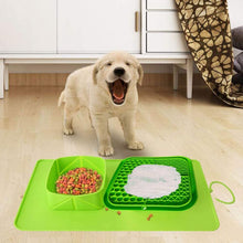 Dog Lick Mats Cat Lick Mat Peanut Butter Dog Treat Silicone Pad Use for Pet Food Prevent Choking and Slow Food