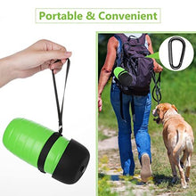 Dog Water Bottle 650ml, Portable Puppy Drinking Bottles Leak Proof Pet Travel Bottle, Lightweight Water Dispenser Bowl for Outdoor Walks Trips Hikes