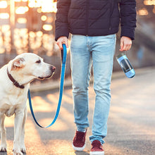 Dog Water Bottle ,Portable Dog Water Bottle Pet Water Dispenser-Blue