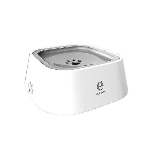 Dog Water Bowl, Dog Bowl No-spill Pet Water Bowl 35oz, Slow Water Feeder