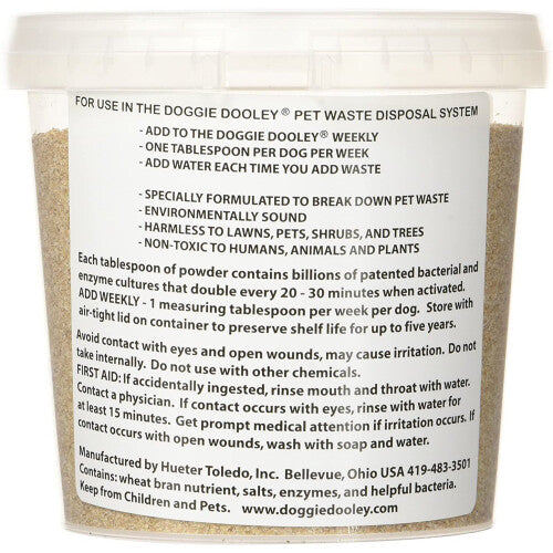 Doggie Dooley Waste Terminator Digester Powder, 1 year supply