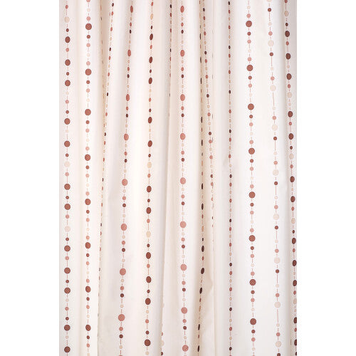 Dotty Textile Shower Curtain,1800 x 1800mm