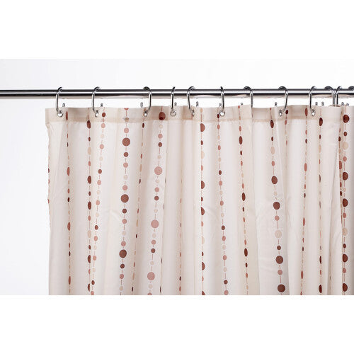 Dotty Textile Shower Curtain,1800 x 1800mm