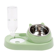 Double Bowl Automatic Pet Bowl Feeder