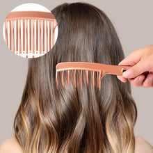 Double Rows Of Wide Tooth Comb Long Hair Curly Hair Fluffy Styling Tool Special Hair Comb Anti-static Hairbrush