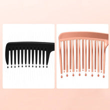 Double Rows Of Wide Tooth Comb Long Hair Curly Hair Fluffy Styling Tool Special Hair Comb Anti-static Hairbrush