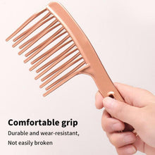 Double Rows Of Wide Tooth Comb Long Hair Curly Hair Fluffy Styling Tool Special Hair Comb Anti-static Hairbrush