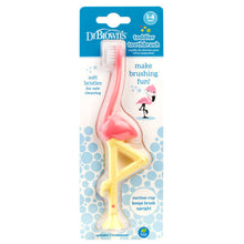 Dr Brown's Toddler Toothbrush Flamingo