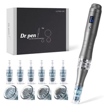 Dr. Pen Ultima M8 Professional Microneedling Pen, Skin Care Tool Kit for Face and Body, 6 Cartridges (3pcs 16pin 3pcs 36pin)