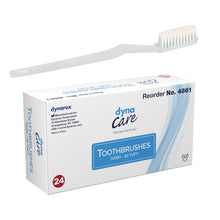 Dynarex 4861 Toothbrushes  Adult 30 Tuft  Pack of 144