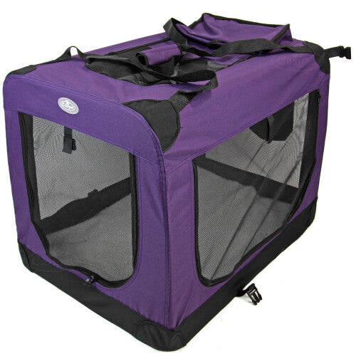 Easipet Fabric Pet Carrier Purple Large 67150