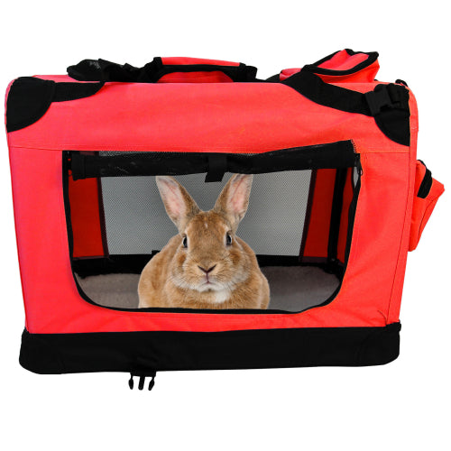 Easipet Fabric Pet Carrier Red Small 21503