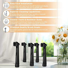 ecoELEMENT Recyclable Toothbrush Heads Compatible with Oral B - 8 Pack of Charcoal Toothbrush Heads Eco Friendly Products - Compatible Oral B