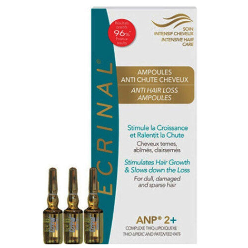 Ecrinal Hair Strengthening Improves The Firmness Ampoule 8'S Multicolour 5ml