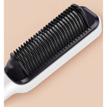 Electric hair straightening comb, hair smoothing and styling comb