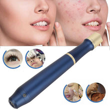 Electric Micro-needle Pen Face Serum Import Skin Rejuvenation Beauty Machine Blue110-240v Us Plug