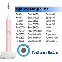 Electric Toothbrush Replacement Charger Compatible With O-ra-b, Portable Waterproof Base Inductive Model 3757 Travel Toothbrush Charger for O-ra-b Pro