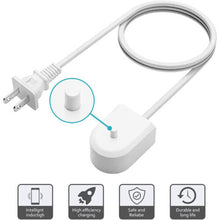 Electric Toothbrush Replacement Charger for Philips Sonicare, Portable and Waterproof Induction Charger Base EU HX6100 for Travel