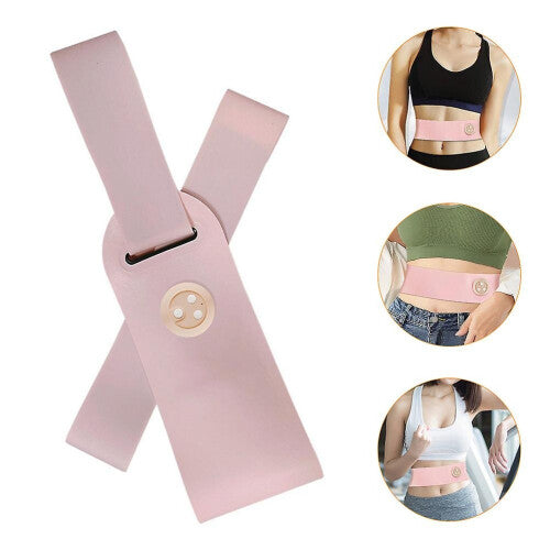 Electric Waist Slimming Belt Ems Weight Lose Massager Abdominal Fat Burning Belt